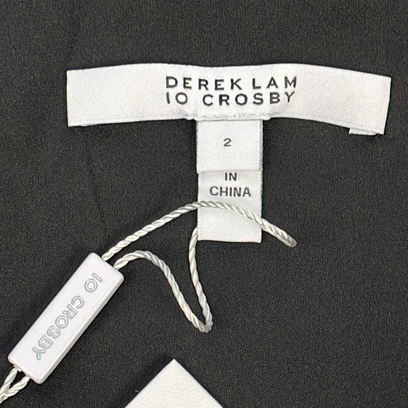 NWT Derek Lam 10 Crosby Floral Camisole Flounce Hem Mini Dress Sz 2 - Picture 12 of 14